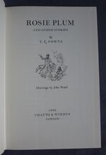 Rosie Plum and Other Stories
 Additional Image