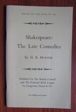 Shakespeare: The Late Comedies - A Midsummer-Night’s Dream, Much Ado About Nothing, As You Like It, Twelfth Night
