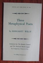 Three Metaphysical Poets - Richard Crashaw, Henry Vaughan, Thomas Traherne
