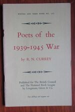 Poets of the 1939-1945 War
