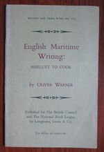 English Maritime Writing: Hakluyt to Cook
