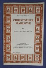 Christopher Marlowe

