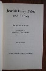 Jewish Fairy Tales and Fables
 Additional Image