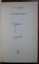 A Certain Justice
 Additional Image