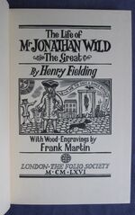 The Life of Mr Jonathan Wild The Great
 Additional Image