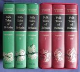 Folk Tales of Britain: Legends Volumes I-III and Narratives Volumes I-III - Two complete sets in two slipcases
