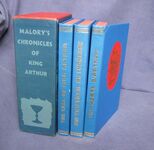 Sir Thomas Malory's Chronicles of King Arthur: The Tale of King Arthur, Sir Tristram de Lyonesse, The Morte D'Arthur - 3 volume set in slipcase
