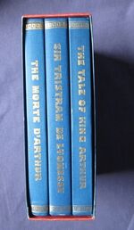 Sir Thomas Malory's Chronicles of King Arthur: The Tale of King Arthur, Sir Tristram de Lyonesse, The Morte D'Arthur - 3 volume set in slipcase
 Additional Image