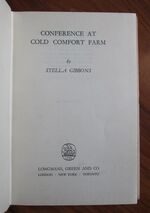 Conference at Cold Comfort Farm
 Additional Image