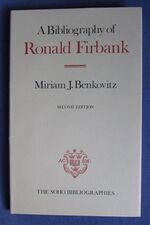 A Bibliography of Ronald Firbank
