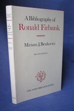 A Bibliography of Ronald Firbank
 Additional Image