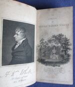 The Remains of Henry Kirke White of Nottingham, late of St John's College, Cambridge with an Account of his Life
 Additional Image