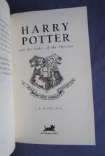 Harry Potter and the Order of the Phoenix
 Additional Image