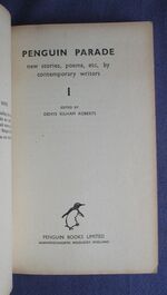 Penguin Parade I: New Stories, Poems, Etc., by Contemporary Writers
 Additional Image