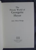 The Private World of Georgette Heyer
 Additional Image