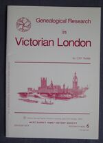Genealogical Research in Victorian London

