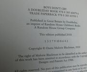 Boys Don't Cry
 Additional Image