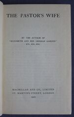 The Pastor's Wife
 Additional Image