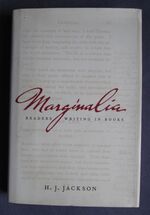 Marginalia
Readers Writing in Books