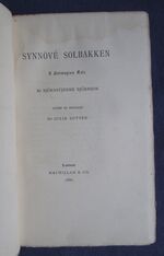 Synnøve Solbakken
 Additional Image