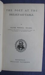 The Poet at The Breakfast Table AND The Professor at The Breakfast Table
 Additional Image