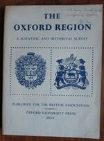 The Oxford Region: A Scientific and Historical Survey
