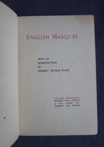 English Masques
 Additional Image