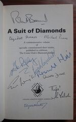A Suit of Diamonds: A commemorative volume of specially commissioned short stories, published to celebrate The Crime Club's Diamond Jubilee - signed copy
 Additional Image