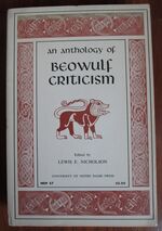 An Anthology of Beowulf Criticism
