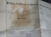 Pedigree of Denison of Wakefield, Methley and Leeds
 Additional Image