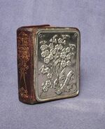 The Royal Bijoux Birthday Book - bound in hallmarked silver and leather
 Additional Image