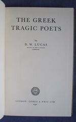 The Greek Tragic Poets
 Additional Image