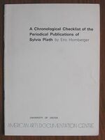 A Chronological Checklist of the Periodical Publications of Sylvia Plath
