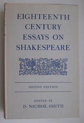 Eighteenth Century Essays on Shakespeare

