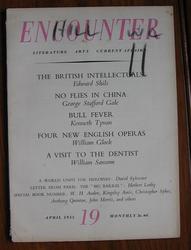 Encounter: April 1955 Volume IV Number 4, Issue 19
