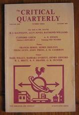 Critical Quarterly, Volume 1, Number 3, Autumn 1959
