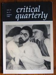 Critical Quarterly, Volume 25, Number 3, Autumn 1983
