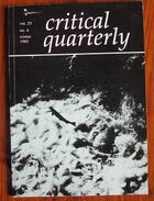 Critical Quarterly, Volume 25, Number 4, Winter 1983
