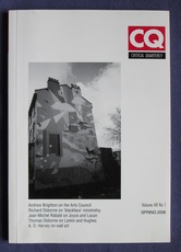Critical Quarterly, Volume 48, Number 1, Spring 2006
