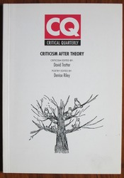 Critical Quarterly, Volume 35, Number 3, Autumn 1993
