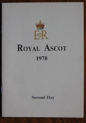 Royal Ascot Programme 1978 - Second Day
