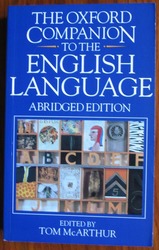 The Concise Oxford Companion to the English Language
