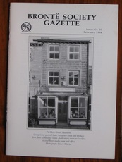 Brontë Society Gazette No. 10 February 1994
