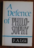 A Defence of Philosophy
