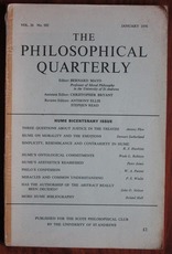 The Philosophical Quarterly Volume 26 No. 102 January 1976
