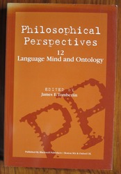 Philosophical Perspectives, 12, Language, Mind, and Ontology, 1998
