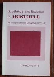 Substance and Essence in Aristotle: An Interpretation of Metaphysics VII-IX
