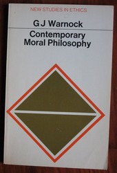 Contemporary Moral Philosophy
