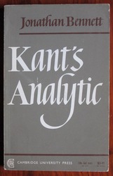 Kant's Analytic
