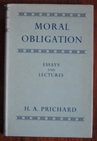 Moral Obligation: Essays and Lectures
